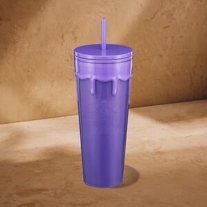 Starbucks 2025 Amethyst Ooze Glow-in-the-Dark Cold
Cup (24 oz)